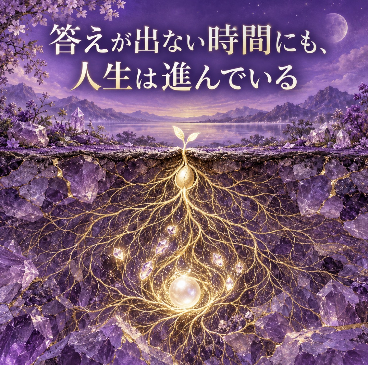 答えが出ない時間にも人生は進んでいる