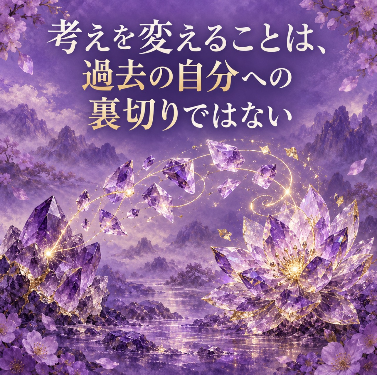 考えを変えることは過去の自分への裏切りではない