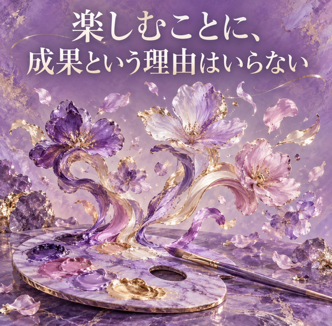 楽しむことに成果という理由はいらない