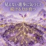 見えない進歩に気づくと続ける力が育つ