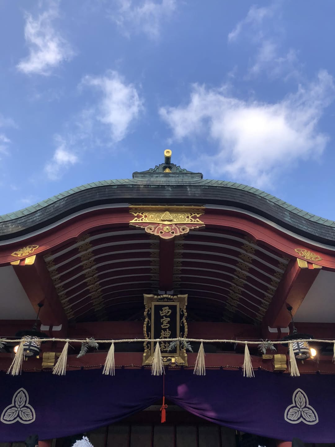 毎年定例精霊参拝 兵庫県西宮神社 2024年1月度